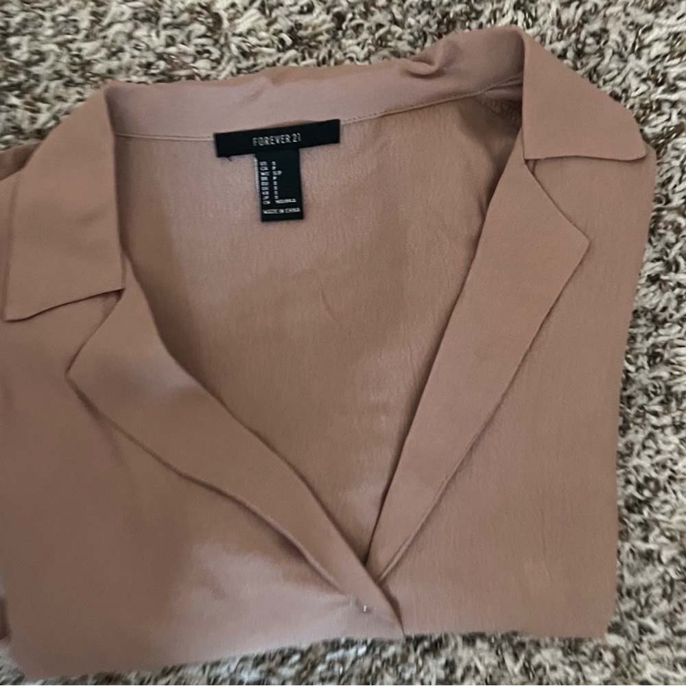 Forever 21 Women's Tan Jacket